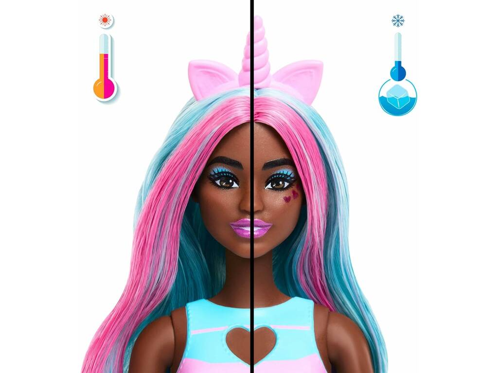 Barbie Pop Reveal Frullati di animali, unicorno e accessori