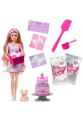 Barbie Party Unboxed Boneca Loira com Surpresas