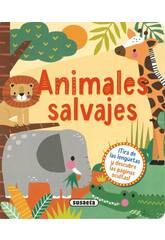 Livre de pages caches Animaux sauvages avec onglets