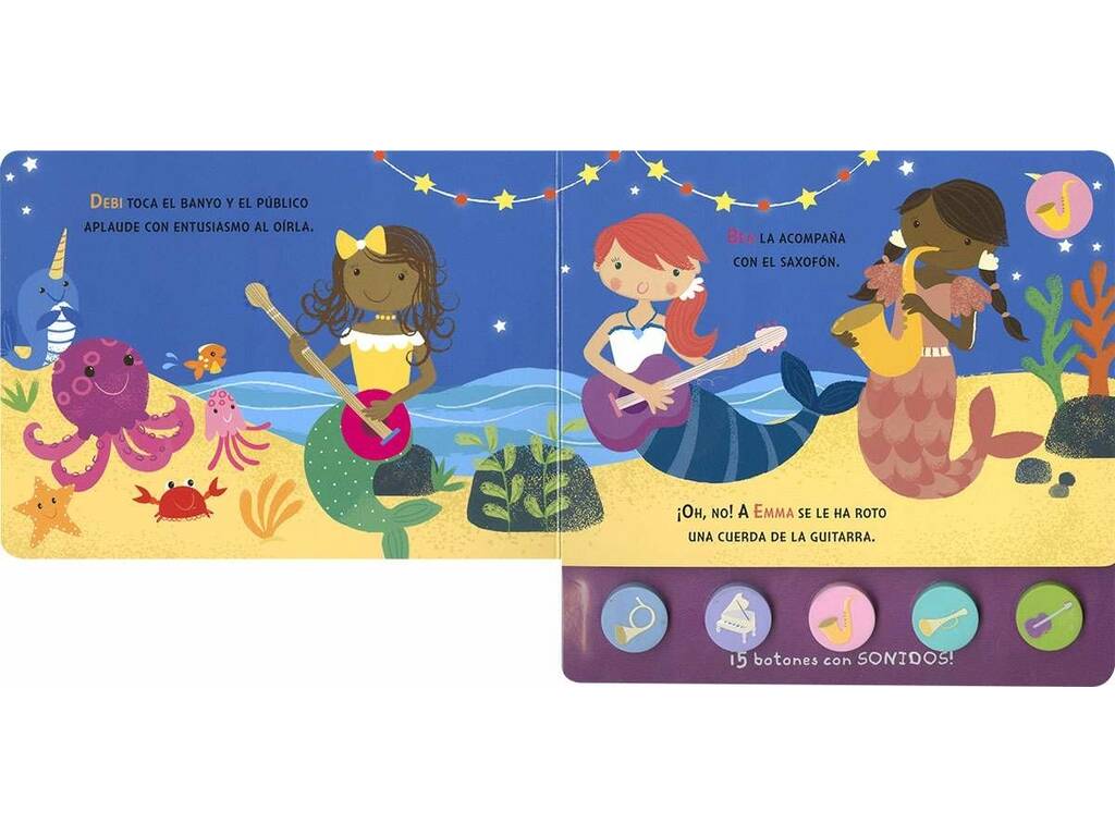 Livre Cinco Sonidos Les sirènes à boutons