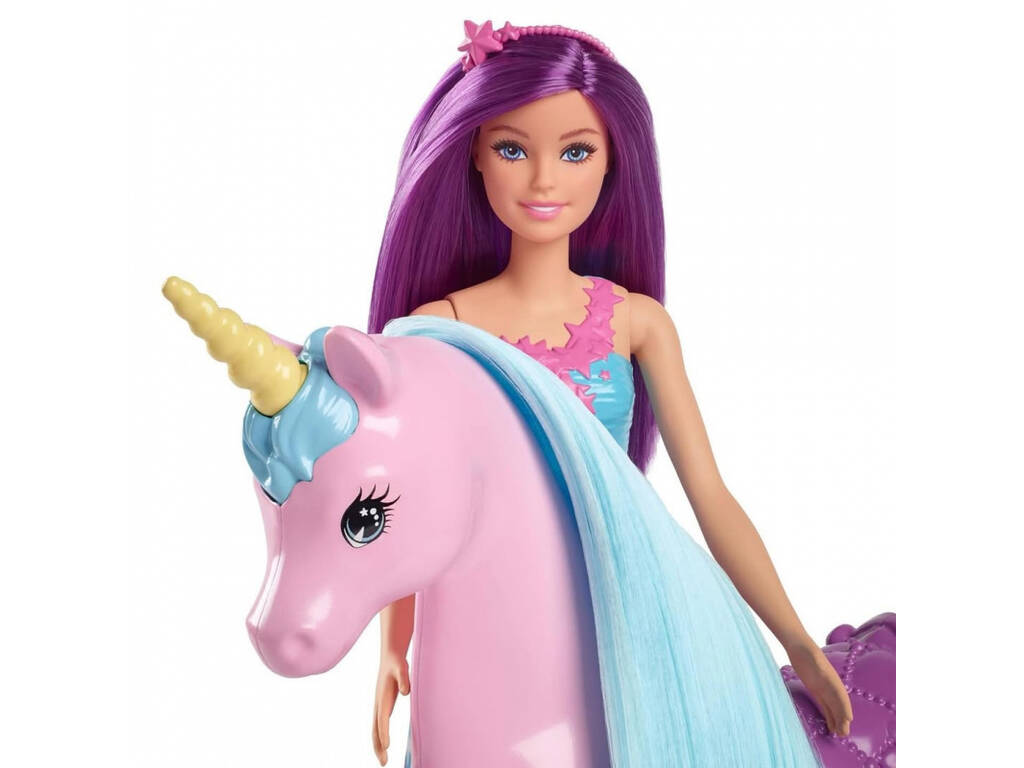 Barbie et sa licorne