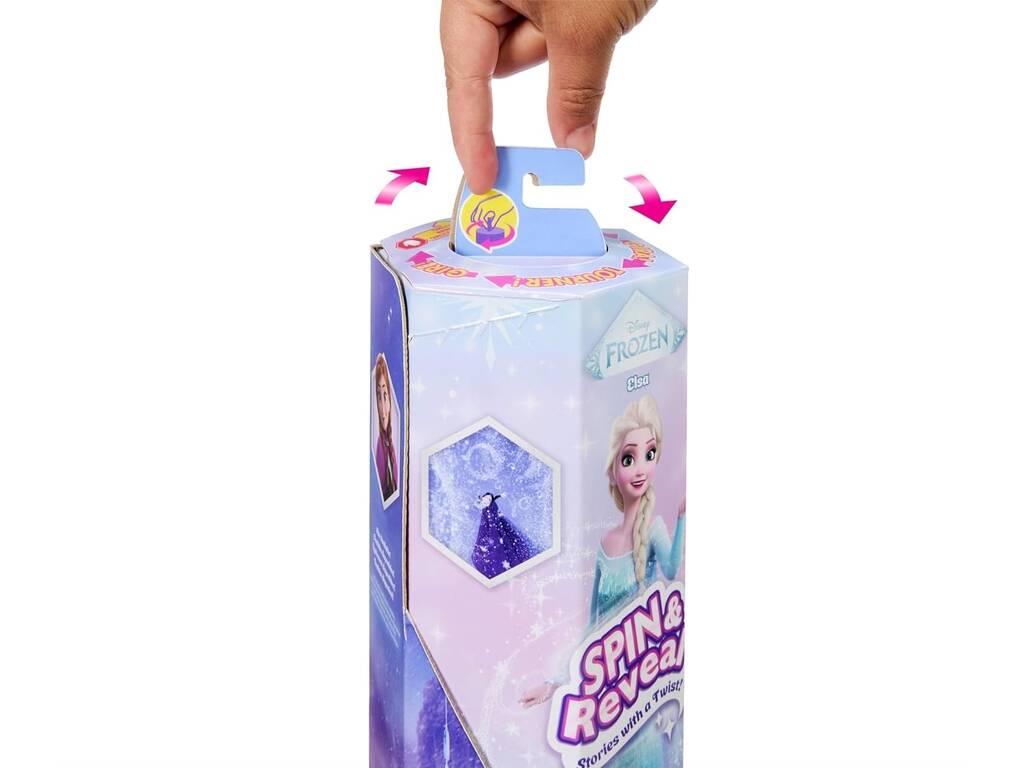 Disney Frozen Spin & Reveal Boneca Elsa com Surpresas