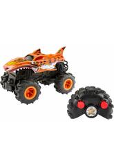 Hot Wheels Monster Trucks Véhicule radiocommandé Tiger Shark