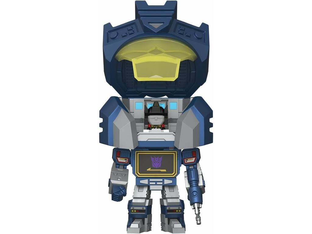 Funko Pop Bitty Bot Figura Transformers Soundwave con Rumble