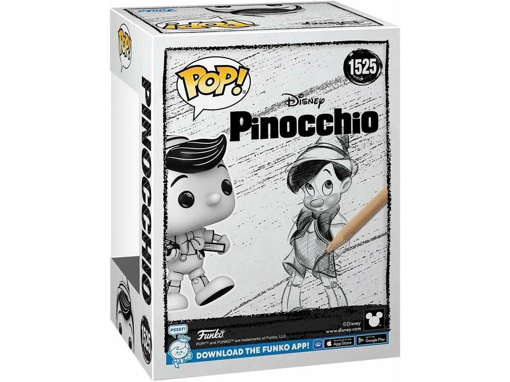 Funko Pop Disney Pinocchio Figura Pinocho Sketched