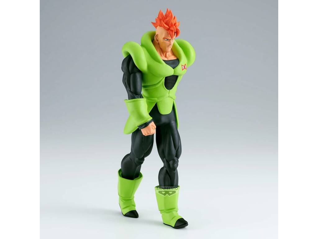 Dragon Ball Z Solid Edge Works Figura Androide 16 de 20 cm