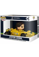 Funko Pop Rides Senna Figure Ayton Senna avec vhicule F1 Lotus