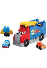 MegaBloks Truck Racing and Construction avec 2 voitures et 19 blocs