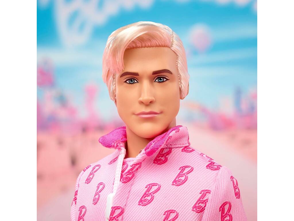 Barbie The Movie Poupée Ken avec survêtement rose