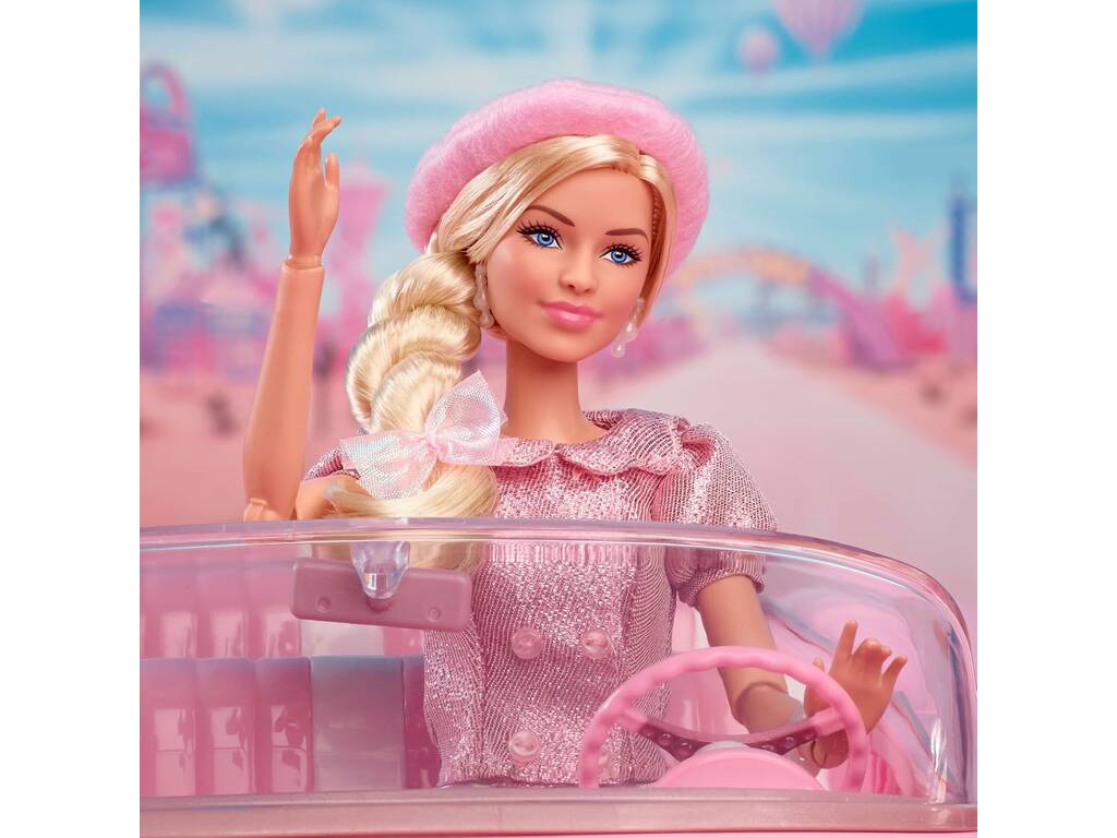 Barbie The Movie Muñeca Barbie con Boina Rosa
