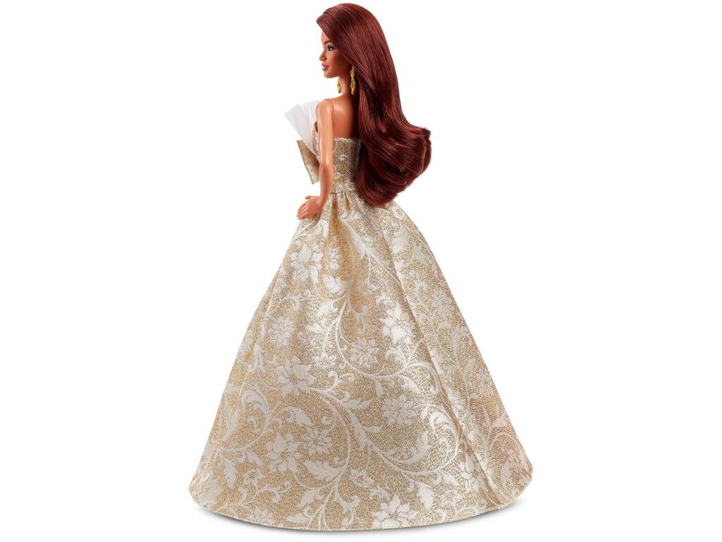 Barbie Signature Doll Brunette Holiday Doll Joyeux Noel 2025
