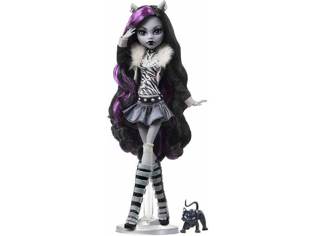 Monster High Reel Drama Muñeca Clawdeen Wolf