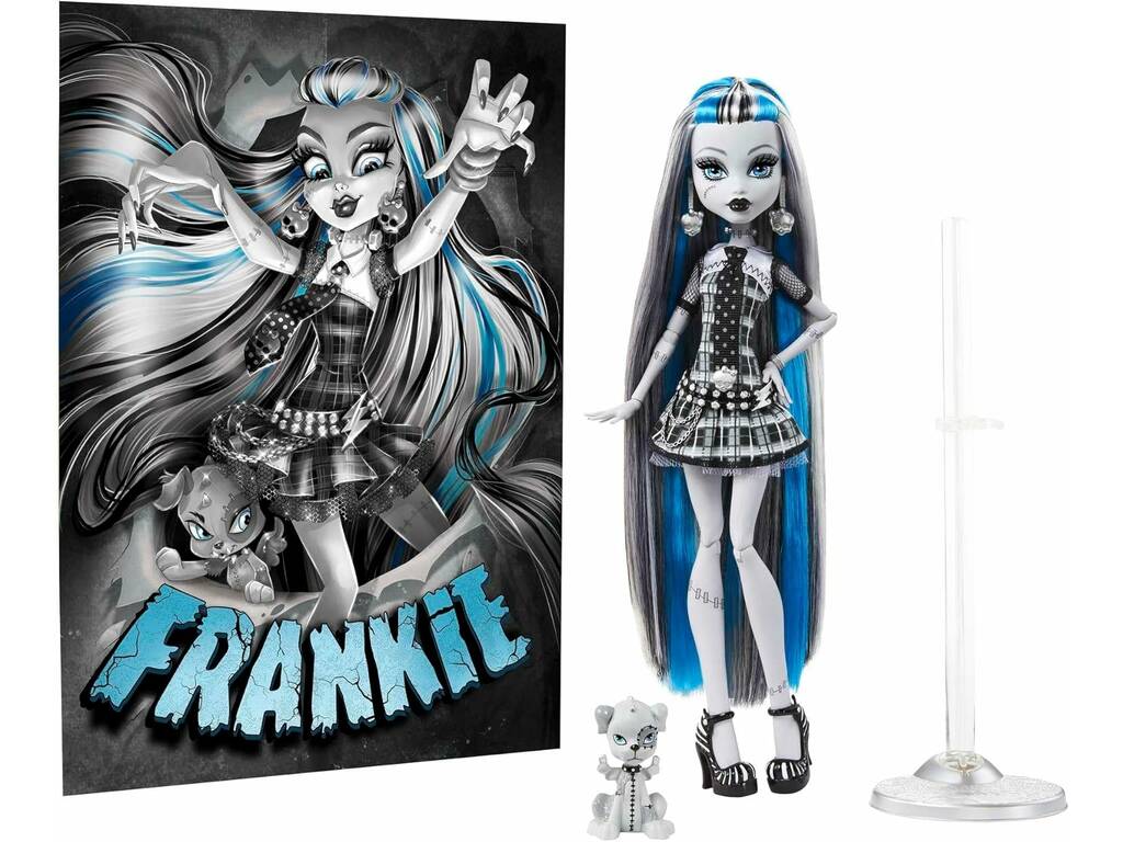 Monster High Reel Drama Muñeca Frankie Stein