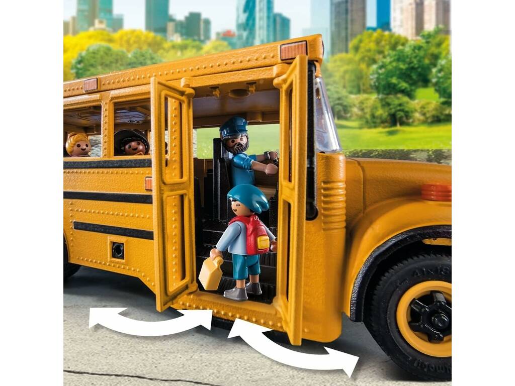Playmobil City Life Autobús Escolar
