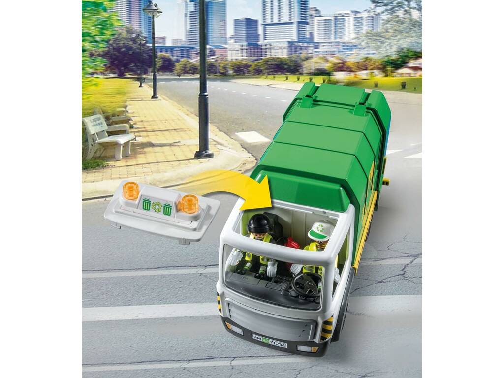 Playmobil City Life Camión de Reciclaje