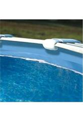 Pool Liner en acier avec systme de recouvrement 730x375x120 cm Gre FSPROV730