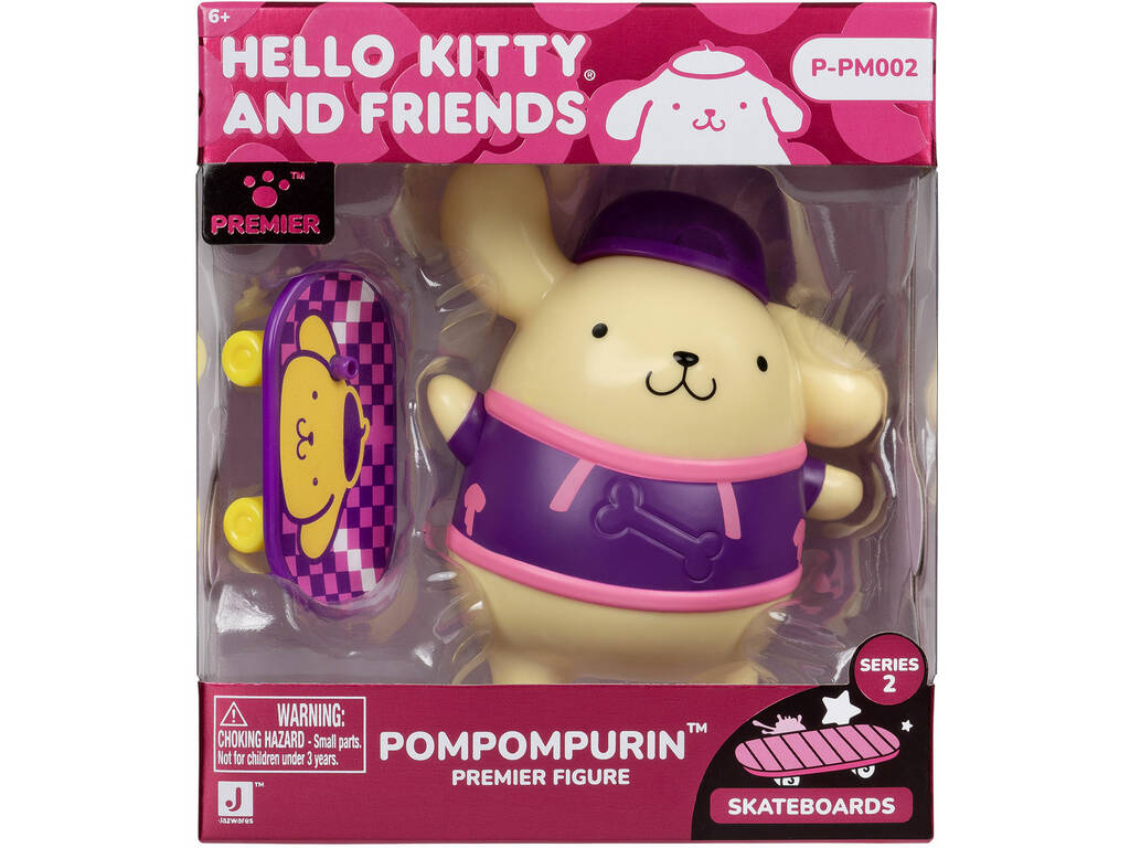 Hello Kitty And Friends Figure Premier de 10 cm avec Skateboard