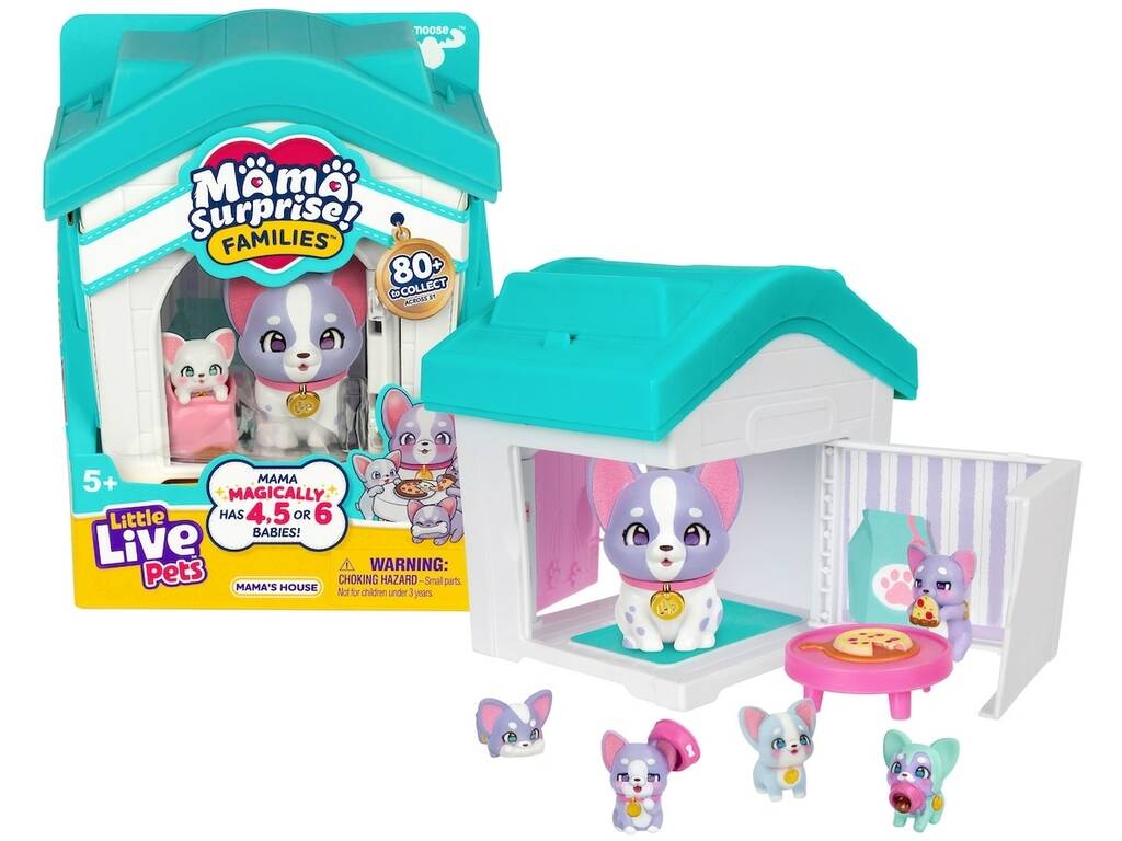 Little Live Pets La maison de maman avec les bébés