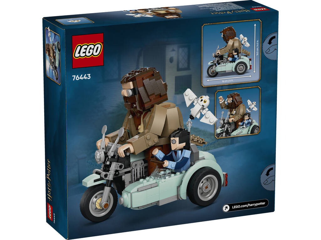 Lego Harry Potter e il viaggio in moto di Hagrid e Harry