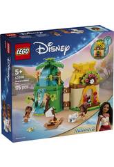 Lego Disney Vaiana 2 Diverso na Ilha com Vaiana