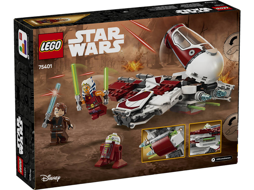 Lego Star Wars intercettore Jedi di Ahsoka