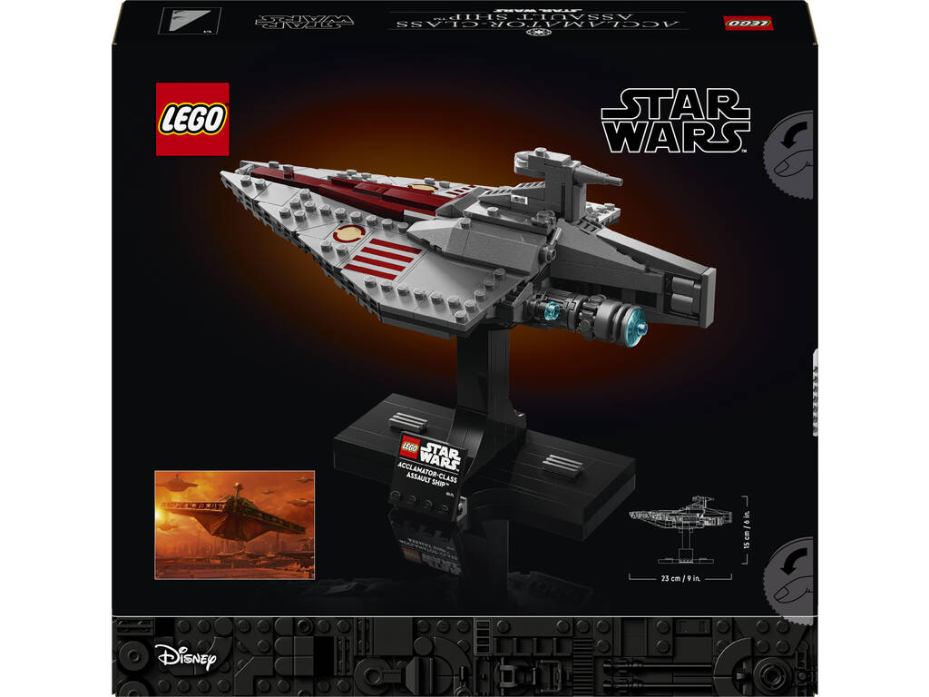 Lego Star Wars Angriffsschiff der Acclamator-Klasse