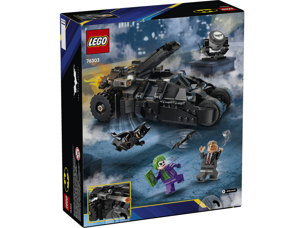 Lego Batman DC Tumbler di Batman vs. Due Facce e il Joker