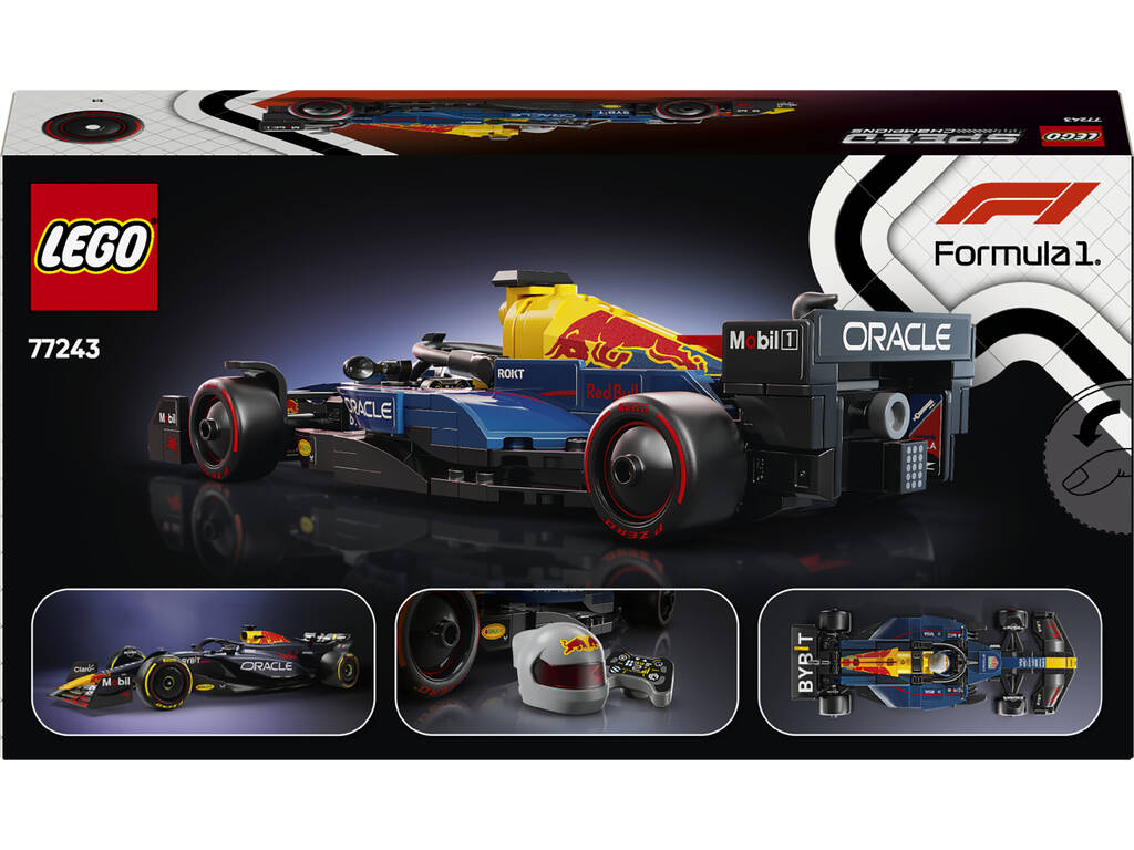 Lego Speed Champions Formula 1 Auto da corsa Oracle Red Bull Racing RB20 F1 Car