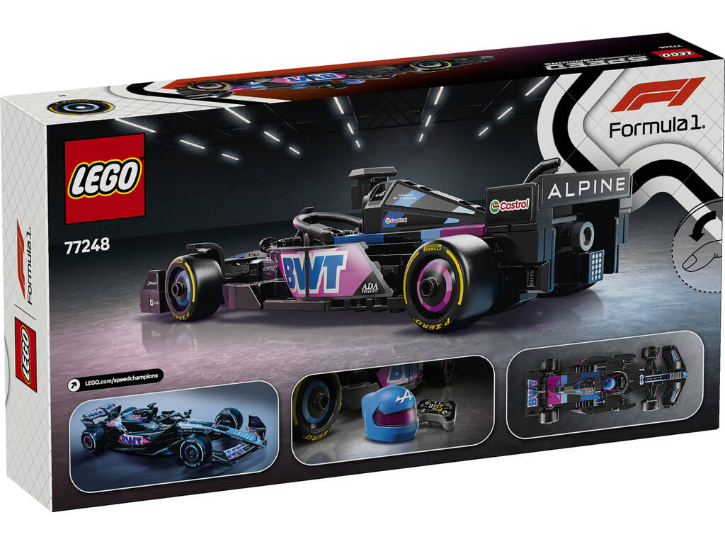 Lego Speed Champions Formula 1 Auto da corsa BWT Alpine F1 Team A524