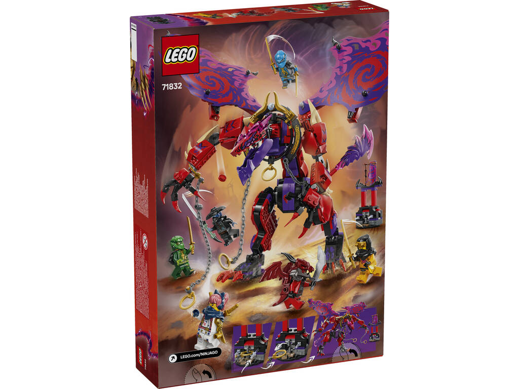 Lego Ninjago Dragons Rising Chaos Dragon : Thundering Fang