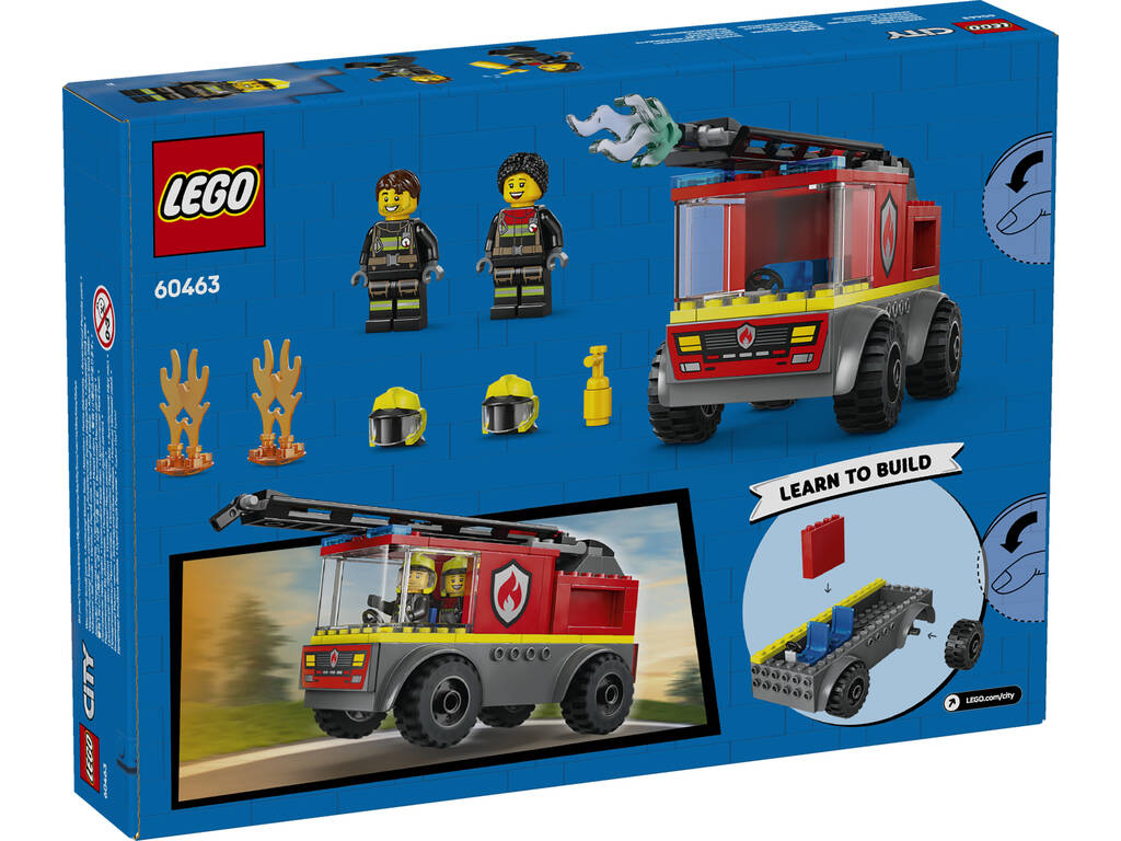 Lego City Camión de Bomberos con Escalera