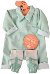 Nenuco Roupinha Casual 42 cm Jardineiras Verdes