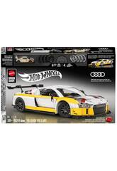 Hot Wheels Elite Series Mattel Brick Shop 15 Audi R8 LMS de 820 Peças