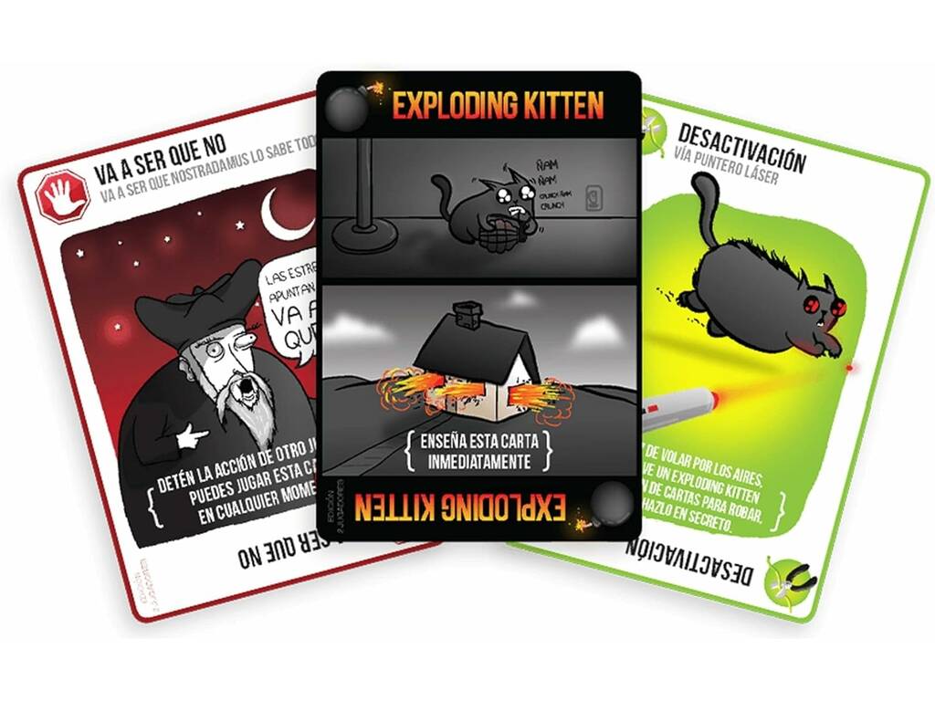 Exploding Kittens Edición 2 Jugadores