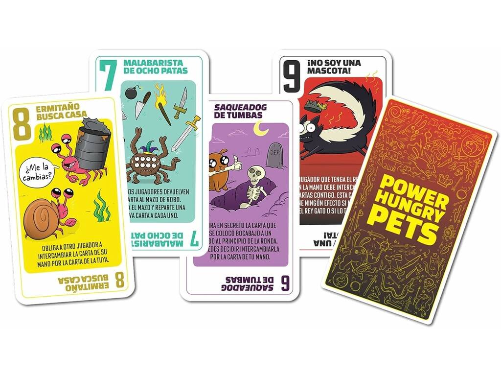 Animaux de compagnie affamés d'énergie