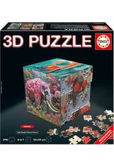 Puzzle 3D Wonder Cube 6 en 1 avec 216 pièces