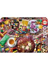 Puzzle 2000 Il tavolo da cucito