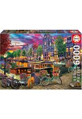 Puzzle 6000 Biciclette ad Amsterdam