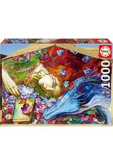Puzzle 1000 Art urbain Sant Jordi, Lily Brick