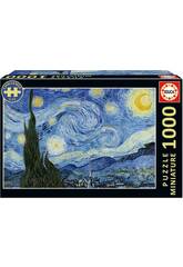 Puzzle 1000 Miniature Nuit toile