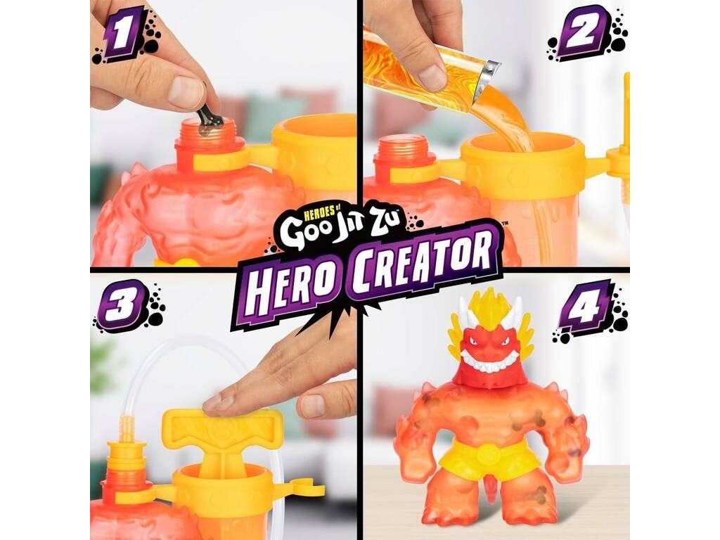 Heroes Of Goo Jit Zu Hero Creator Créez votre propre figurine