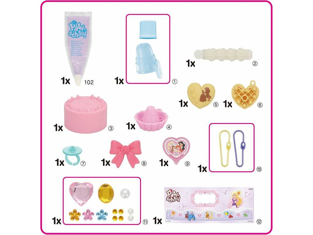 Kit de créations Princesses Disney