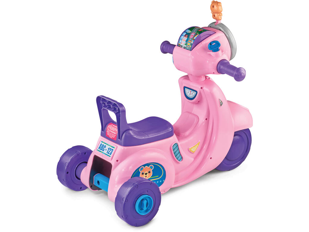 Mon scooter rose 2 en 1