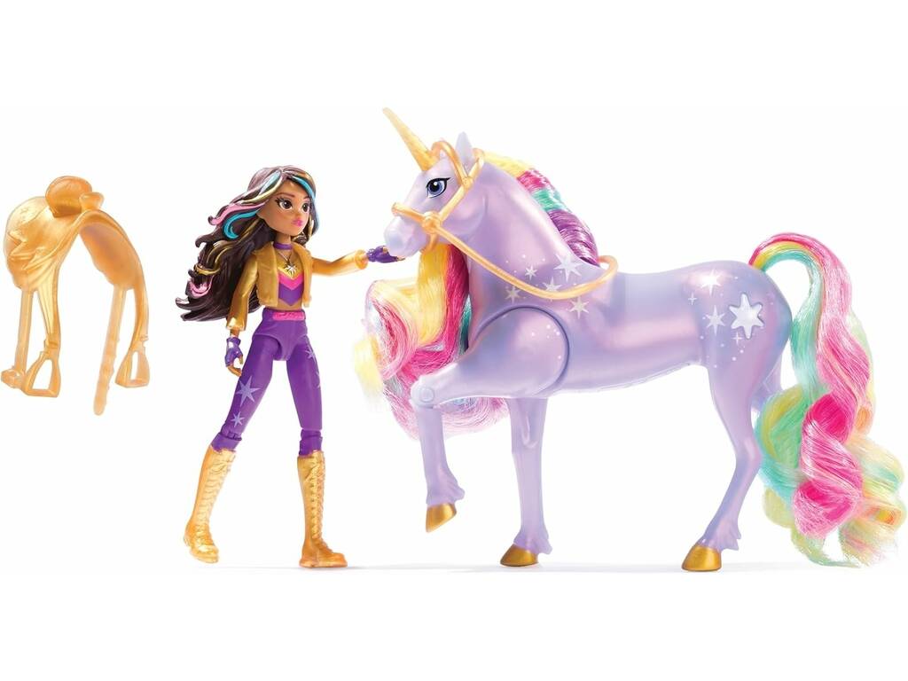 Unicorn Academy Pack poupée licorne Sophia et licorne Light Magic Wildstar