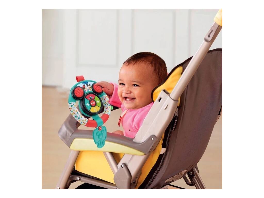 Volant d'activité souple Disney Baby avec son et lumière