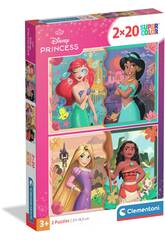 Puzzle 2X20 Disney Princess