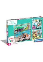 Puzzle Supercolor 3X48 Personaggi Standard