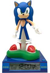 Sonic Relgio Despertador com Luz Noturna