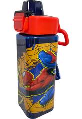 Marvel Spiderman Garrafa Quadrada de 500 ml