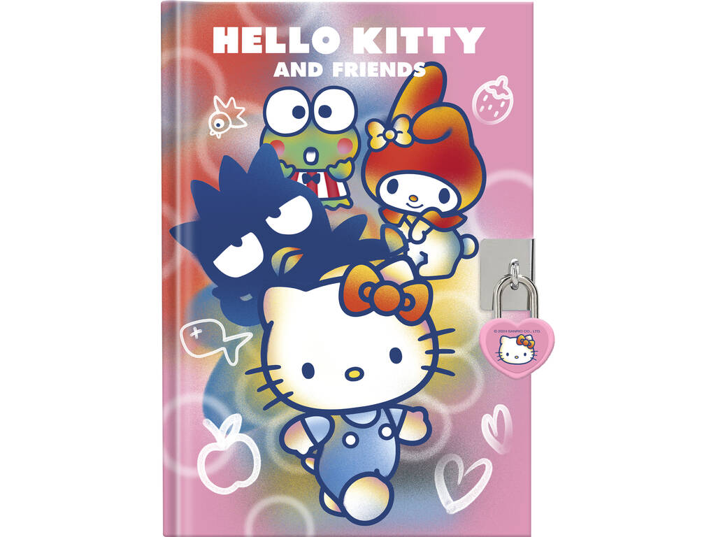 Hello Kitty and Friends Set avec journal magique